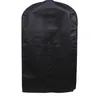 Nicht gewebt Anzug Mantel Staubschutz Abdeckung Hohe Qualität Schwarz Kleidung Aufbewahrungstasche Reisekleidungsträger LLA10456