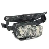 Outdoor Sport Travel Single Shoulder Bag 600D Nylon Impermeable Impermeable Multifunción Unisex Trekking Camping Escalada Bolsas de cinturón extraíbles
