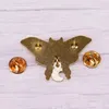 Broches, broches dessin animé créatif animal papillon en forme de papillon émail badge intéressant broche ornements broche mode bijoux cadeaux