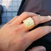 Bande ailes d'or aigle volant hommes européens et américains, bague de couple vintage, bijoux de créateur 52524537473558