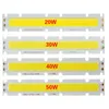 Perline di luce 30-36V Piastra per lampada COB a striscia lunga 127x22mm 20W 30W 40W 50W Perlina LED rettangolare di grande potenza per fusione