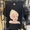 T-shirt a maniche corte maschile e femminile estate acme la de vie adlv femmina naut ciambella tea