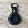 Verfolgung von Gerätehüllen für Airtag-Finder PU Leder-Anti-Lost-Hülle mit tragbarer Keychain-Schleife in Opp-Tasche