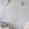 Grote Macrame Kat Hangmat, Macrame Opknoping Swing Dog Bed Mand Huis Huisdier Accessoires House Puppy Gift 211111