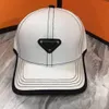Fashion Ball Caps Designer Street Hat Versatile Cap for Man Woman Hats Classic Black and White High Quality 5 Colors Visor