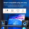 USB-kabeldragare Mini Datorhögtalare 4D Stereo Sound Surround Högtalare PC Laptop Anteckningsbok Inte Bluetooth-högtalare