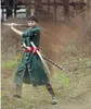 Anime Roronoa Zoro Cosplay Kostym Kläder Full Set Custom Made Y0903