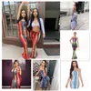 Women Casual Dresses Summer Sexy Wrap Bust Long Skirt Fashion Tie Dye Print Off Shoulder Strapless One Piece Dress