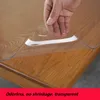 Furniture Table Protector Thick Clear PVC Tablecloth Desk Pad Wipeable Dining Tabletop Cover Easy Clean Waterproof Placemats