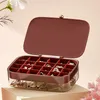 Storage Boxes & Bins Jewelry Box Small Portable Travel Case Mini Organizer Jewellery For Women In Stock