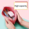 Pencil Cases Case Silicone Lovely Simplicity Cosmetic Bag Stationery Box Storage Creative DLY Candy Colors