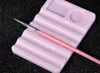 Nagelform Poolse pen make-up uv gel rusthouder stand voor verfborstel DIY manicure carving tekening