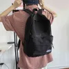 Дамы мода прохладный прозрачный чистый цвет сетка нейлоновая ткань школа сумка рюкзак школа большой емкости путешествия покупки рюкзак Y1105