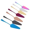 Cake spatula Serrated Edge Stainless Steel Colorful CakeTools Server Blade Cutter Pie Pizza Shovel CakesSpatula Baking Tool WLL500