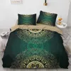 3D Black Design Custom Comforter Case Duvet Quilt Cover Bedding Set Pillow case shams King Queen Double Single Size Home Textile T234t