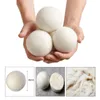 1/6pcs Natural Reusable Laundry Clean Ball Practical Home Wool Dryer Bags