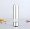 2021 nuovo mulino elettrico in acciaio inox mulino elettrico Grinder Pepper Salt Shaker Container 1 Set