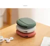 Multi-functional portable silicone earphone storage Box Data Line Finishing protective case Lines Headset Boxes modern stylish ZZE5409