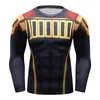 T-shirts Cody Lundin O-Neck Långärmad MMA 3D Tryckt komprimering Rashagurd