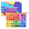 UCANBE 6 in 1 Splashy Candies 54 colori palette di ombretti vivido look estivo occhi trucco glitter luccichio opaco ombretto in polvere