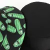 2021 New Pickle Rick Cotton New Bucket Hat Rick Fishing Cap US 애니메이션면 인쇄 피셔 인 밥 모자 태양 낚시 부니 모자 Q0805218T