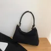 Havlu Malzemesi Büyük Bez Kadın Omuz Çantaları Tasarım Çanta Yumuşak Peluş Crossbody Çanta Büyük Alışveriş Çantası Kadın Çantalar