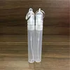 50 stks / partij 2 ml / 3 ml / 4 ml / 5 ml Plastic Parfum Sprayfles Parfum Verstuiver met Sleutelhanger Ring Cosmetische Sample Testfles Promotie 5392 Q2