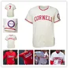 Personnalisé Cornell University CU Baseball College Maillots Caleb Sass Zach Stone Aiden Monce Darren Weston Bobby Petersen Aiden Rosenthal Ryan Rader Zac Stallman Logel