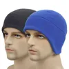 Hanxi Ny Höst Vinter Kvinnor Män Beanie Hat Sport Cykling Running Skydda Öron Skullies Ljus Tunn Fleece Varm Skidlock Y21111