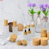 30g 50g Natuurlijke Houten Breukvast Make-up Opslag Lege Doos Potten Hervulbare Flessen Cosmetische Containergoods