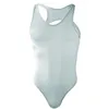 Heren Body Shapers Undershirt Bodysuit Sexy Mannen Ondergoed Kous For Mens Sleevelen Stretchy Thong WetLook Leotard Gay