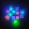 Nachtlampje Flash Ice Cube Led Color Luminous in Water Nightlight Party Wedding Christmas Decoration Supply