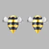 Cute Bee Stud Kolczyk Kobiety Insect Bees Kolczyki Na Prezent Party Moda Biżuteria Akcesoria