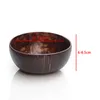 Ciotole insalata di cocco naturale rososo zuppa ramen zuppa ristorante in legno cucina porta da tavolo forniture per stoviglie decorative