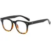 Cadre optique de concepteur carré classique Simple et grands yeux en plastique lunettes solides mode Triangle points lunettes de soleil montures pour hommes femmes 5 couleurs en gros