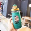 스포츠 물병 550ml BPA 무료 누출 방지 트리 탄 경량 병 야외 캠핑 CCD12772 사이클링 체육관