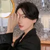 Nuovo design gotico classico lettera H anelli d'oro per donna 2021 gioielli moda coreana ragazza regalo dito set di lusso accessori X0715