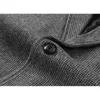 Men's Gray Houndstooth Terno Traficante Terno Casaco Luxo 2 Botão Notched Lapel Blazers Homens Negócios Formal Cavalheiro Tweed Blazer Hombre 210522