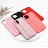 Custodie in silicone liquido morbido di lusso con supporto posteriore per iPhone 12 11 Pro Max XS X 7 8 6 6S Plus XR