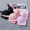 Moda Bras para Mulheres Underwear Sexy Lingerie Super Push Up Bra Seamless Bralette Sem Fio Underwear Feminino Intimates 210728