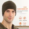 Inverno Warm Army Cap Soft Men Ski Ciclismo Ski-Friendly Tactical Beanie Anti-estático Caminhadas Primavera Polar Fleece Running Windproof