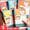 Kuit notities Office School Levers Business Industrial 5pcs / Set Chinese Childrens Learning Tian Ziben Writing Workbook Back to Pictur