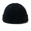 Solid color Men Women Mode gebreide hoeden Casual Boy Skull Caps Male Beanie Winter Warm retro randloze baggy visser beany's buiten fietsen brei jy0840