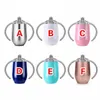 NEW8oz 14oz Stainless Steel Sippy Pacifier Cup Vacuum Insulated Cups Wine Glass Coffee Beer Mugs Kids Milk Cups EWB8019