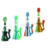 colorful glass water hookah oil rig bong pipe tobacco wax bubbler pipes for smoking Smoker Accessories
