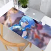 Tappetini per mouse Poggiapolsi Genshin Impact Gaming Pad Ragazza giocatore Ganyu Tappetini Tappetino per laptop Anime Scrivania Tastiera Kawaii Pc Tappeto completo Computer X