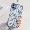 Painted Phone Cases For iPhone 13 12 11 Pro Max XR XS 8 Plus Flower Hard Shockproof Cover