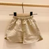 LZL Novo Coreano Ins Bebê Crianças Meninas Shorts Unisex Meninas Primavera Primavera Boys Bolinhas Calções de Calções de Algodão 580 Y2