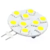 G4 LED-glödlampa 9LED AC/DC10-30V bilbåtljus 180-198lm Super Bright