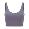 Gym Clothes Women Underwears LU-93 yoga sports bra shockproof running high-strength fitness padded tank tops workout exercise activewear vest